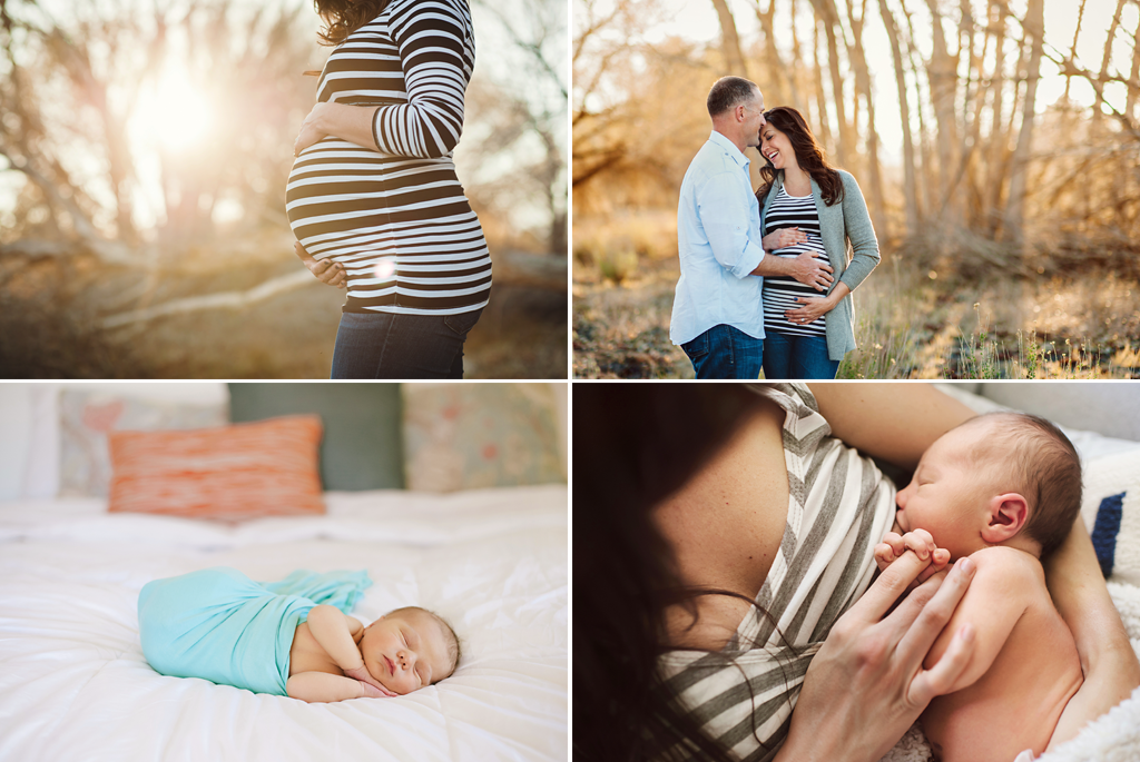 yucca valley photographer - belly to baby - maternity & newborn sessions 