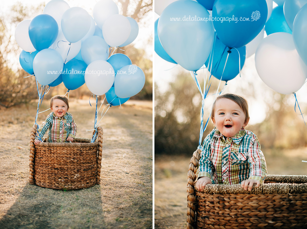 yucca valley la quinta photographer baby boy first birthday session by delalane photography