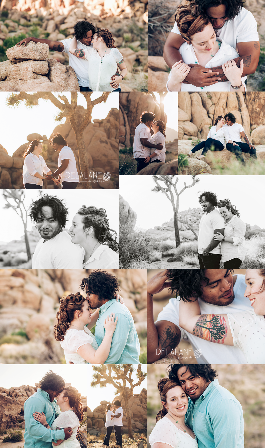 Joshua Tree Family Session - DelaLane Photography