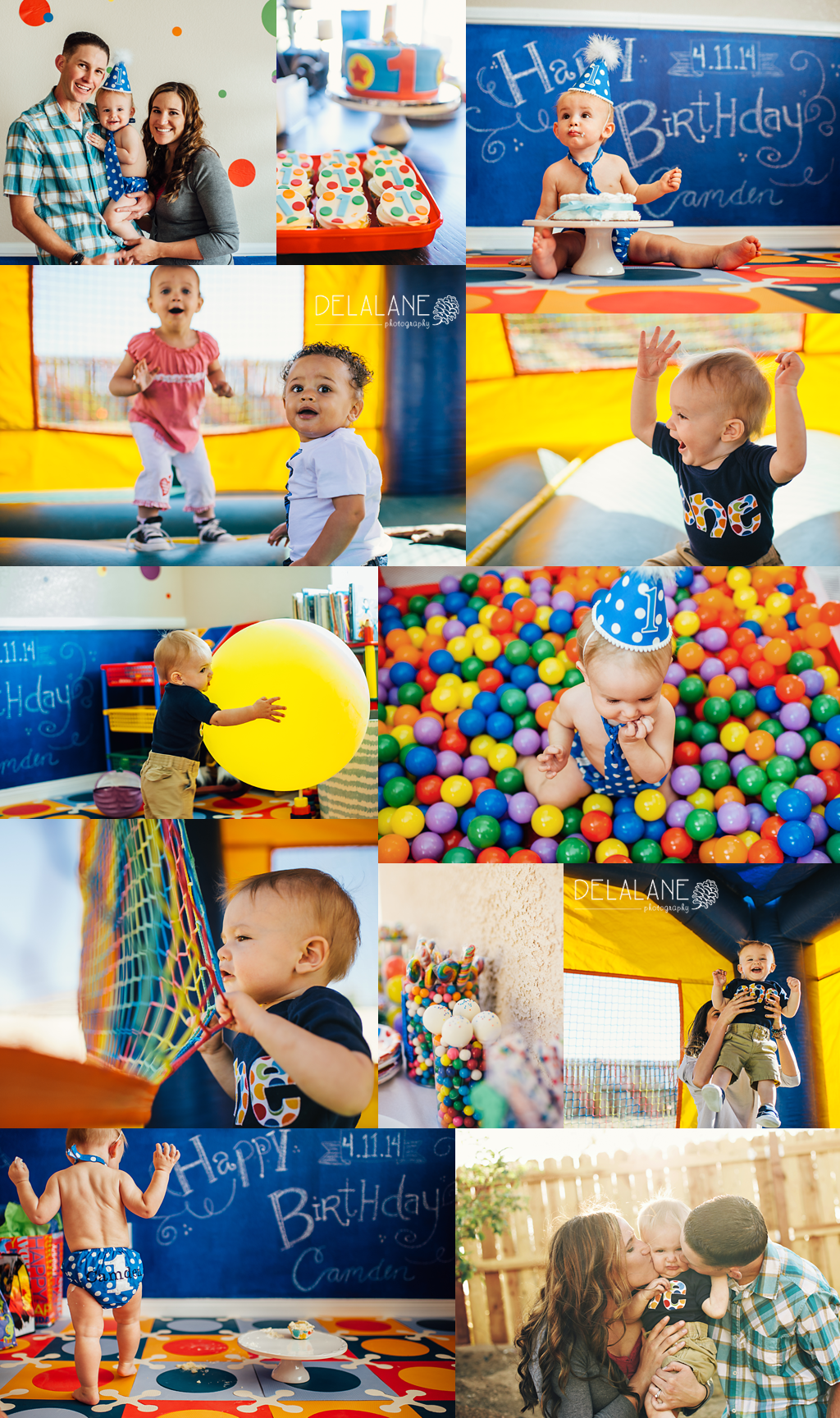 Yucca Valley Baby Photography - First Birthday Party