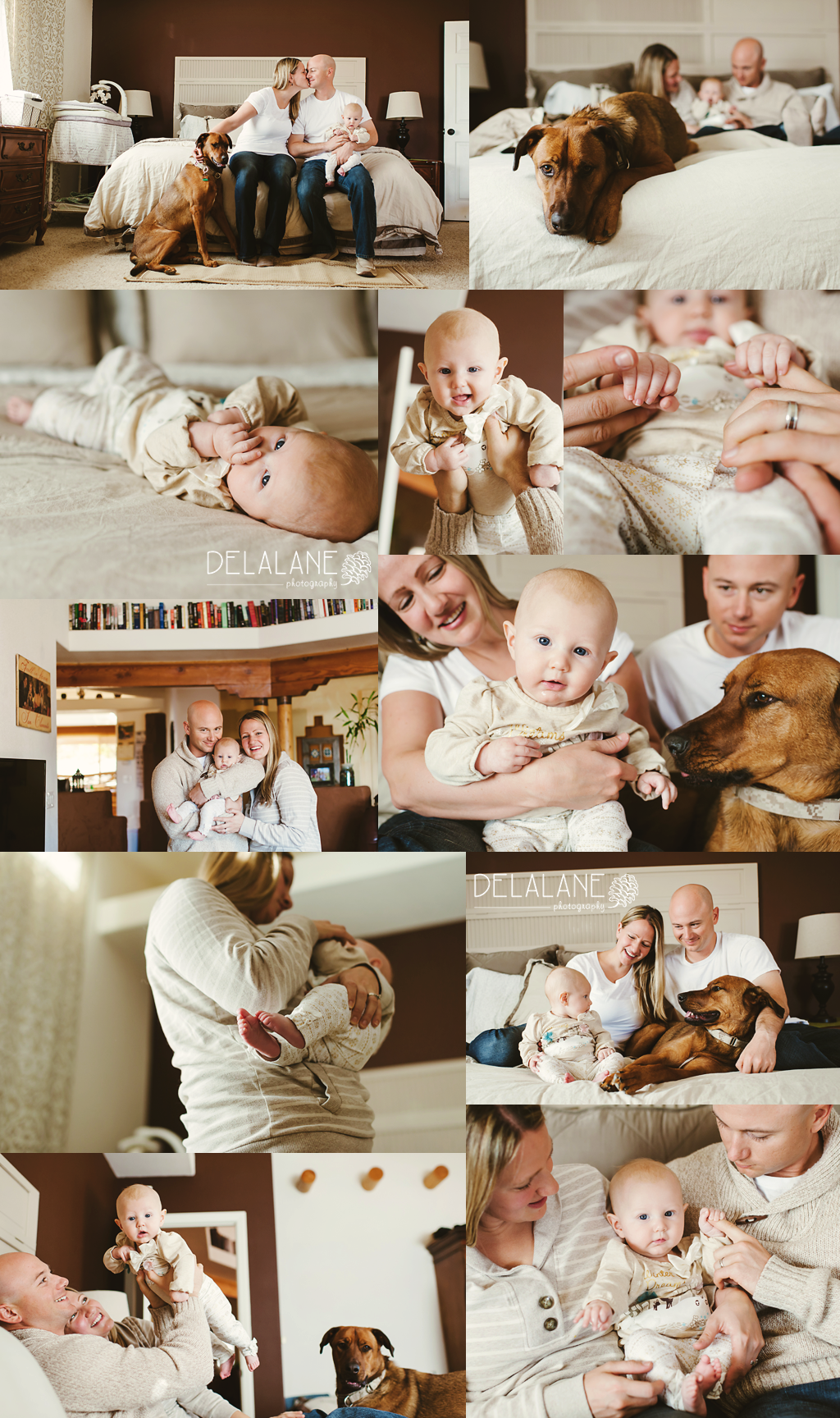 Real Life Baby Session DelaLane Photography Yucca Valley Photographer