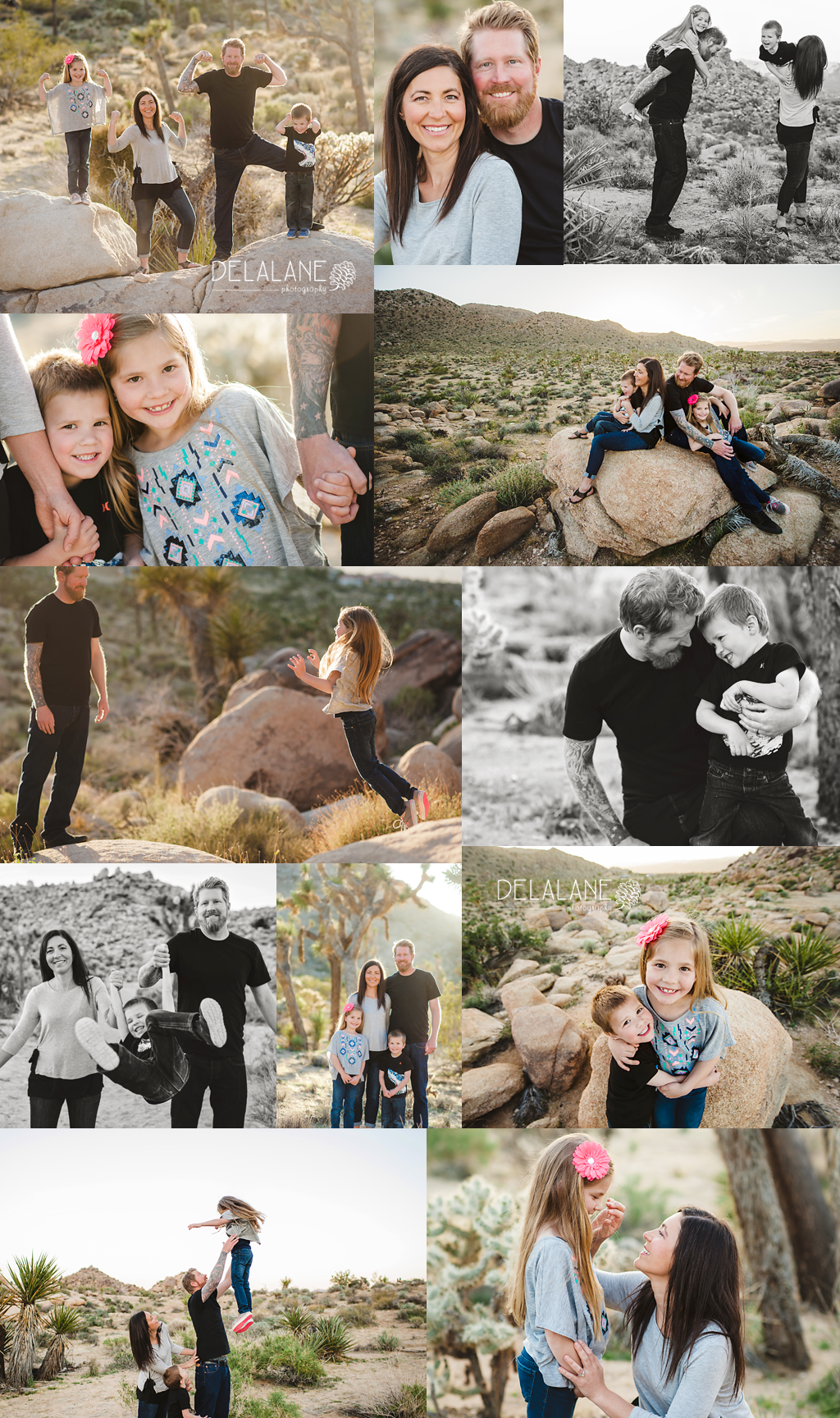 Joshua Tree Family Photographer - DelaLane Photography