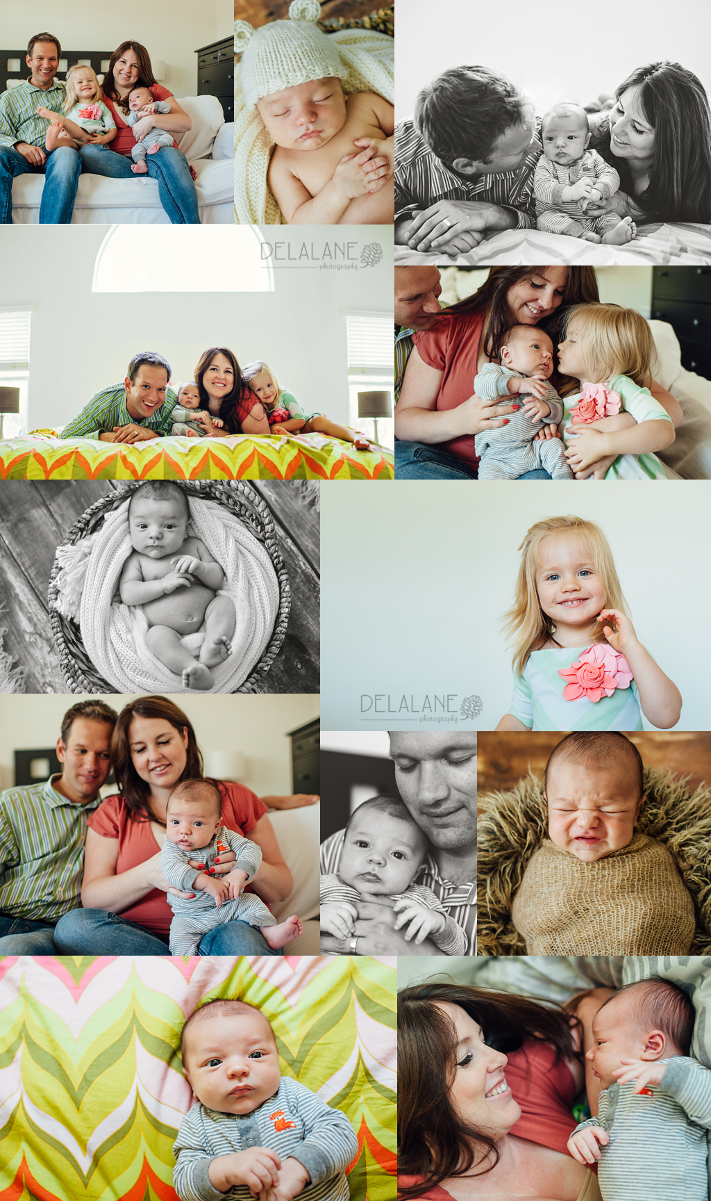 Yucca Valley Newborn Lifestyle Photography - DelaLane Photography