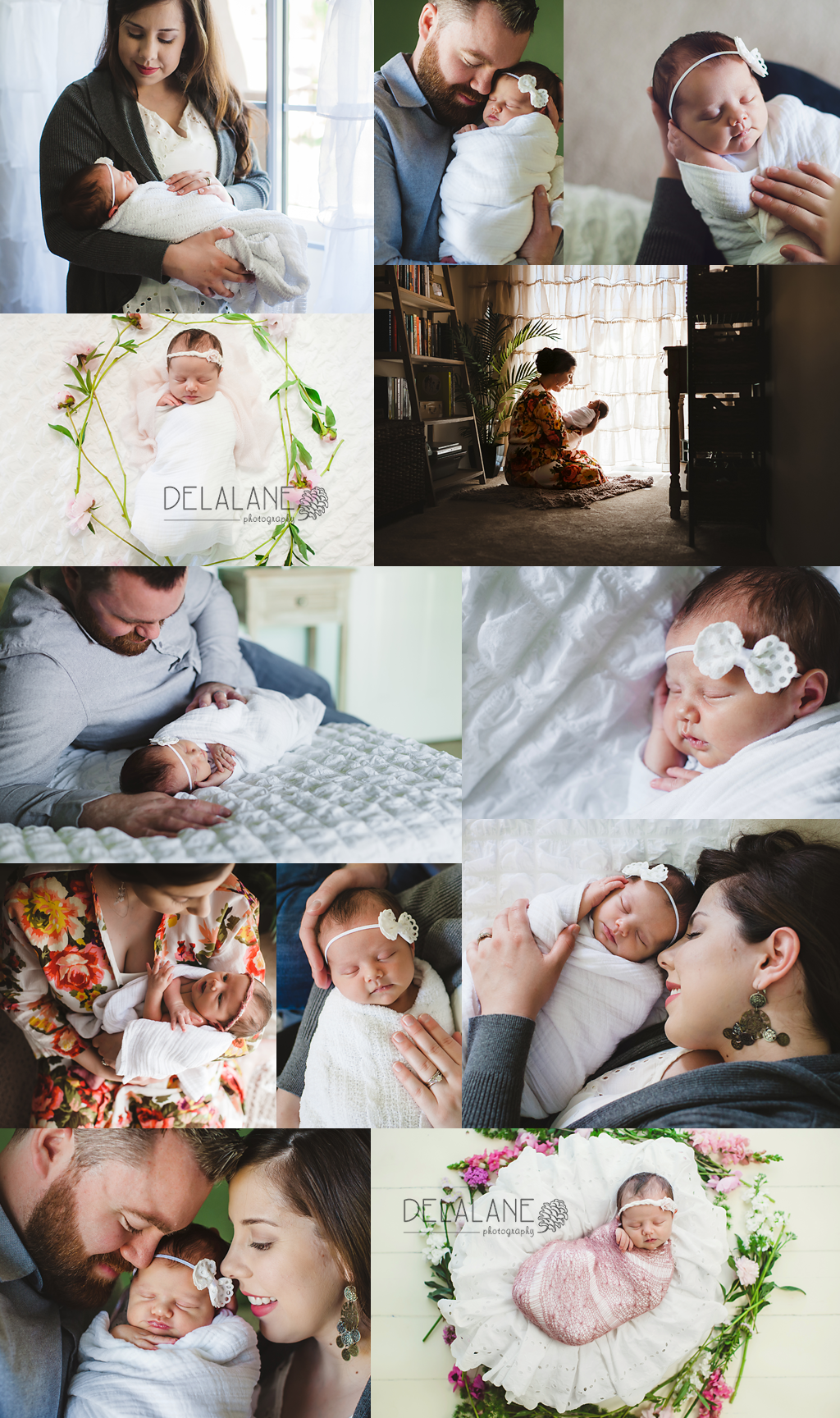 Yucca Valley Newborn Photographer - DelaLane Photography