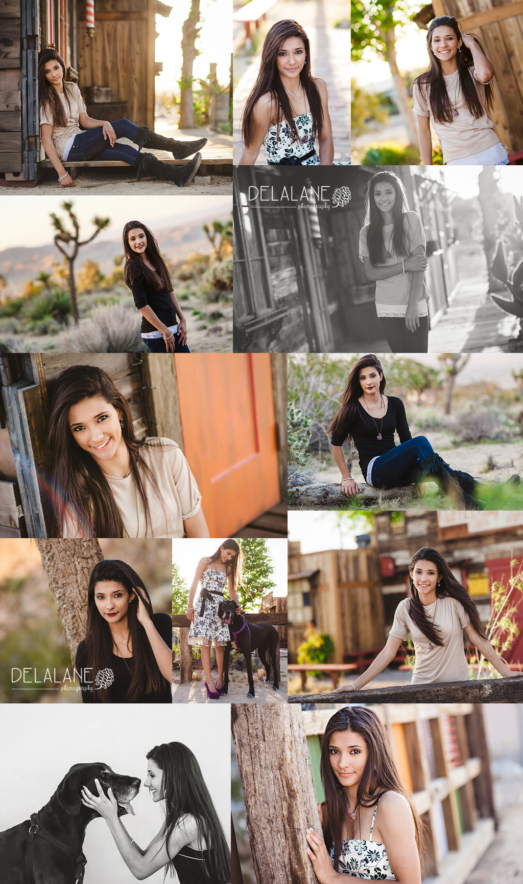 Yucca Valley Senior Portrait Photographer - DelaLane Photography - Yucca Valley