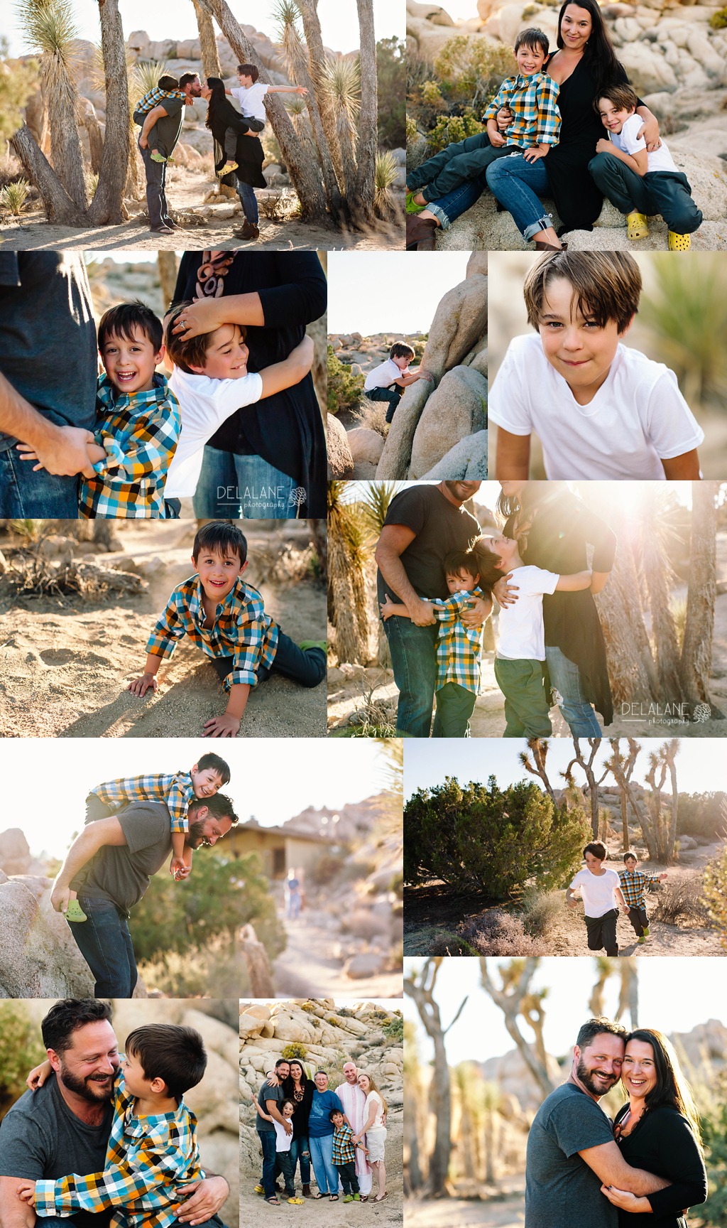 Joshua Tree Vacation Photographer | DelaLane Photography